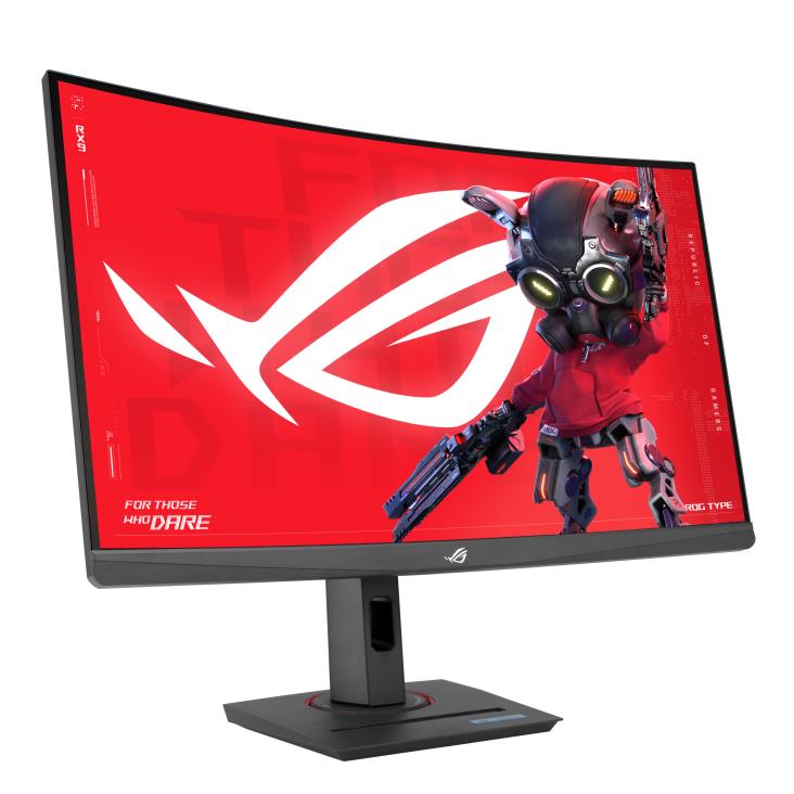LCD Monitor ASUS ROG Strix XG27WCS 27" Gaming/Curved Panel VA 2560x1440 16:9 180Hz 1 ms Swivel Pivot Height adjustable Tilt 90LM09P1-B01370 - Image 3