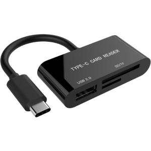 MEMORY READER USB-C SD/COMBO UHB-CR3-02 GEMBIRD