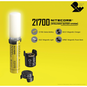 BATTERY RECH. LI-ION 3.6V/21700 BS NITECORE