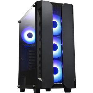 Case CHIEFTEC HUNTER MidiTower Not included ATX MiniITX Colour Black GS-01B-OP