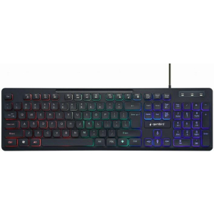 KEYBOARD MULTIMEDIA USB ENG/BLACK KB-UML-02 GEMBIRD