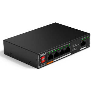 Switch DAHUA PoE ports 4 60 Watts SF1005P