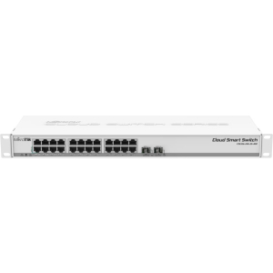 Switch MIKROTIK 24x10Base-T / 100Base-TX / 1000Base-T 2xSFP+ CSS326-24G-2S+RM