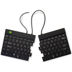 KEYBOARD SPLIT BREAK V2 ENG/BLACK RGOSP-UKWIBL R-GO TOOLS