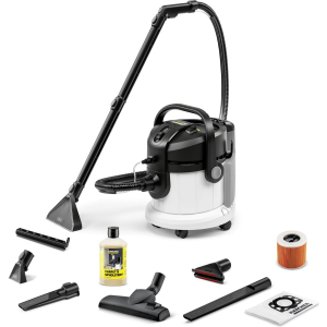 Vacuum Cleaner KARCHER Spray extraction cleaner SE 4 Plus Special Wet/dry/Car cleaning 1000 Watts White Weight 7.6 kg 1.081-171.0