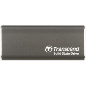 External SSD TRANSCEND ESD265C 500GB USB-C 3D NAND Write speed 950 MBytes/sec Read speed 1050 MBytes/sec TS500GESD265C