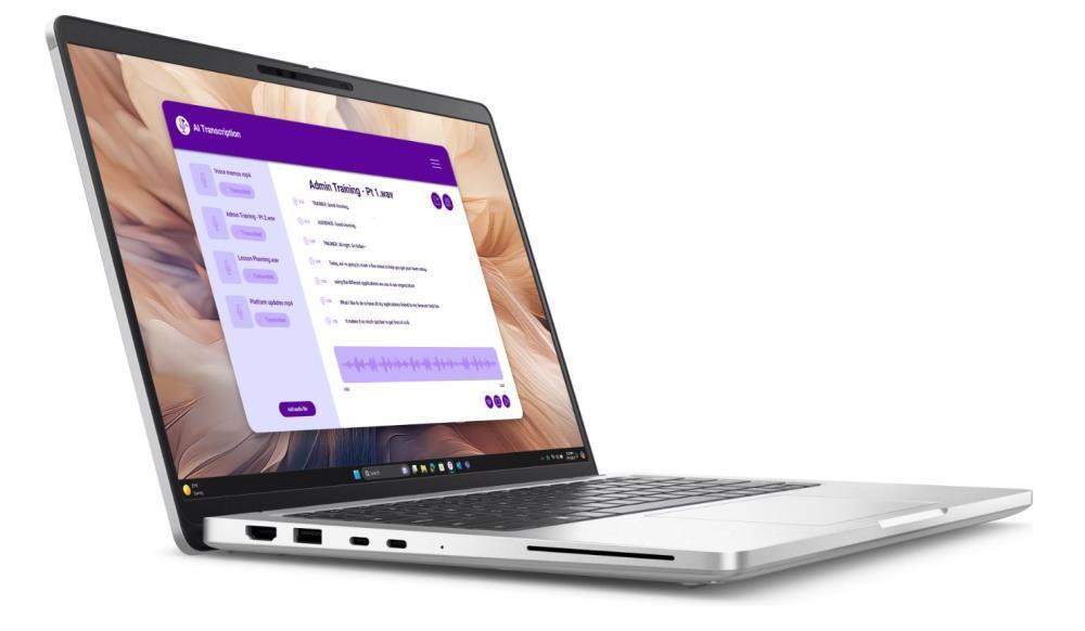 Notebook DELL Pro Plus Pro 14 Plus (PB14250) CPU Core Ultra u5-236V 2100 MHz CPU features vPro 14" RAM 16GB LPDDR5x 8533 MHz SSD 512GB Intel Arc graphics Integrated ENG Smart Card Reader Windows 11 Pro 1.4 kg 210-BPDN_1020494327_5G - Image 3