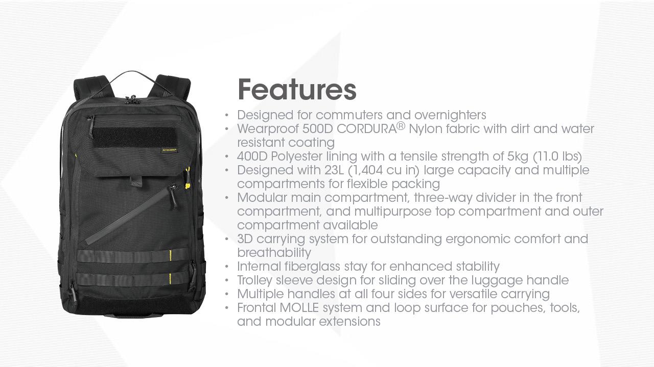 BACKPACK/BP23 PRO NITECORE - Image 6