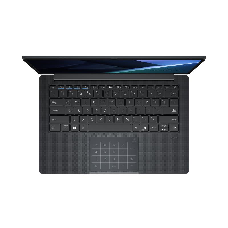Notebook ASUS ExpertBook BM1 BM1403CDA-S60521X CPU Ryzen 5 7535U 2900 MHz 14" 1920x1080 RAM 16GB DDR5 SSD 512GB AMD Radeon Graphics Integrated ENG Windows 11 Pro Grey 1.4 kg 90NX0831-M00K60 - Image 4
