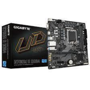 Mainboard GIGABYTE Intel B760 Express LGA1700 Micro-ATX Memory DDR4 Memory slots 2 1xPCI-Express 3.0 1x 1xPCI-Express 4.0 16x 2xM.2 1x15pin D-sub 1xHDMI 1xAudio-In 1xAudio-Out 1xMicrophone 2xUSB 2.0 4xUSB 3.2 1xRJ45 B760MHDDR4
