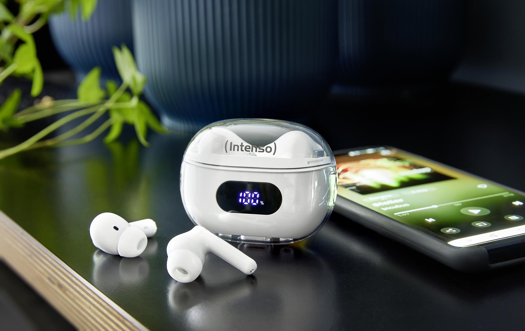 HEADSET BUDS PLUS T310AE/WHITE 3720312 INTENSO - Image 8