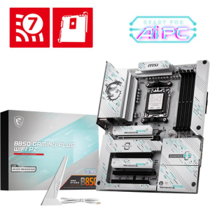 Mainboard MSI AMD B850 SAM5 ATX Memory DDR5 Memory slots 4 B850GAMINGPLUSWIFIPZ