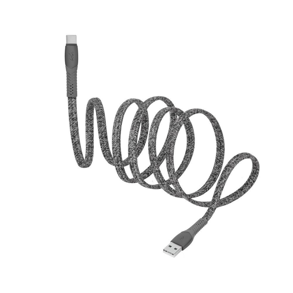 CABLE USB-C TO USB2.0 1.2M/GREY PS6102 GR12 RIVACASE - Image 4