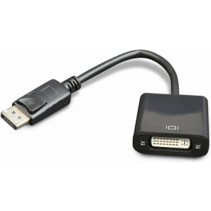 I/O ADAPTER DISPLAYPORT TO DVI/BLACK A-DPM-DVIF-002 GEMBIRD