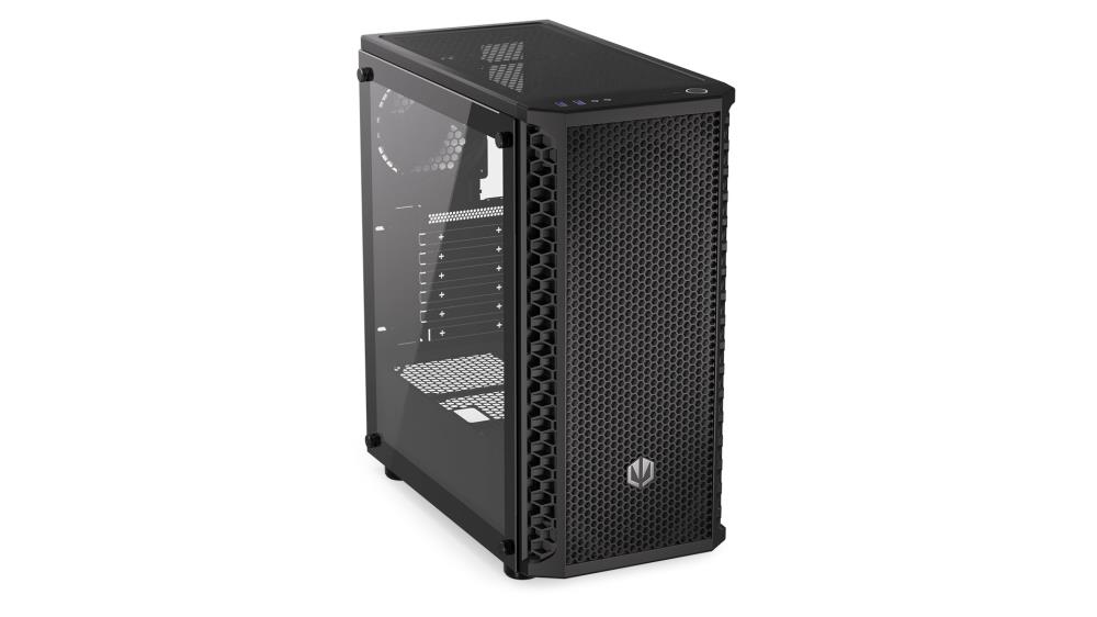 Case ENDORFY Signum 300 Air MidiTower Case product features Transparent panel Not included ATX MicroATX MiniITX Colour Black EY2A005 - Image 2