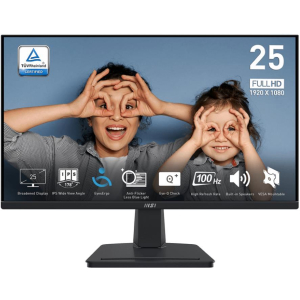 LCD Monitor MSI PRO MP251 24.5" Business Panel IPS 1920x1080 16:9 100 Hz 1 ms Speakers Colour Black PROMP251
