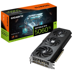 Graphics Card GIGABYTE NVIDIA GeForce RTX 5060 Ti 8 GB GDDR7 128 bit PCIE 5.0 16x GPU 2647 MHz Triple slot Fansink 1xHDMI 3xDisplayPort GV-N506TGAMINGOC-8GD