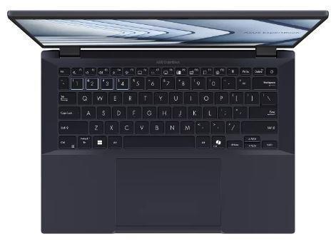 Notebook ASUS ExpertBook B3404CMA-QN1624X CPU Core Ultra u5-125H 1200 MHz 14" 2560x1600 RAM 16GB DDR5 SSD 512GB Intel Graphics Integrated ENG Windows 11 Pro Black 1.57 kg 90NX0711-M01Y70 - Image 4