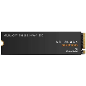 SSD WESTERN DIGITAL Black SN8100 1TB M.2 PCIe Gen5 NVMe 3D TLC Write speed 11000 MBytes/sec Read speed 14900 MBytes/sec WDS100T1X0M