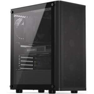 Case ENDORFY Ventum 200 Air MicroTower Case product features Transparent panel Not included ATX MicroATX MiniITX Colour Black EY2A002