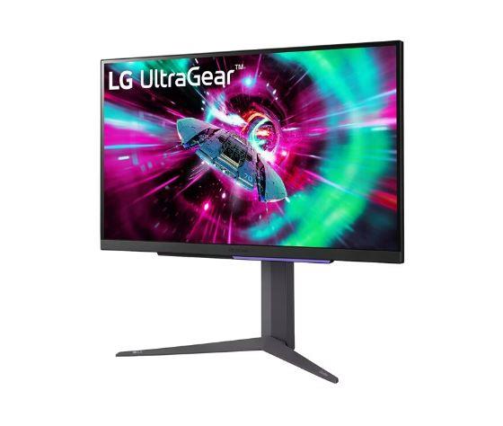 LCD Monitor LG 27GR93U-B 27" Gaming/4K Panel IPS 3840x2160 16:9 144Hz Matte 1 ms Pivot Height adjustable Tilt 27GR93U-B - Image 2