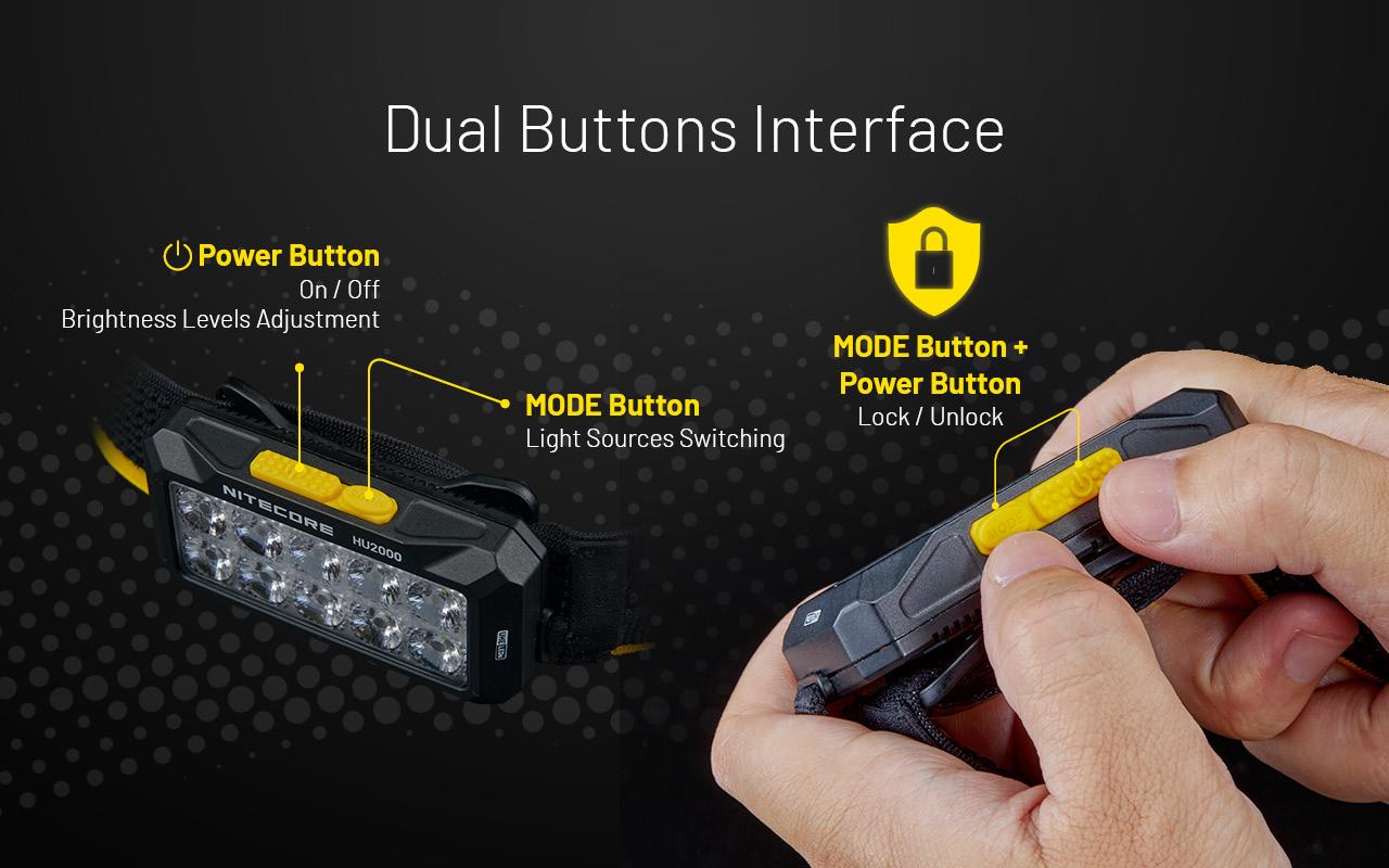 HEADLAMP H SERIES 2000 LUMENS/HU2000 NITECORE - Image 5