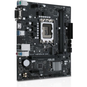 Mainboard ASUS Intel H610 LGA1700 Micro-ATX Memory DDR4 Memory slots 2 1xPCI-Express 1x 1xPCI-Express 16x 1xM.2 1x15pin D-sub 2xDVI-D 1xHDMI 2xUSB 2.0 2xUSB 3.2 2xPS/2 1xRJ45 3xAudio port PRIMEH610M-RD4-SI