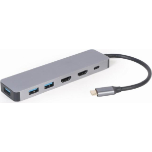 I/O ADAPTER USB-C TO HDMI/USB3/3IN1 A-CM-COMBO3-03 GEMBIRD