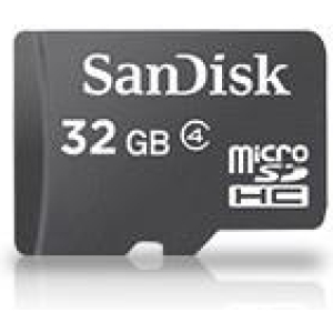 MEMORY MICRO SDHC 32GB CLASS4/SDSDQM-032G-B35 SANDISK