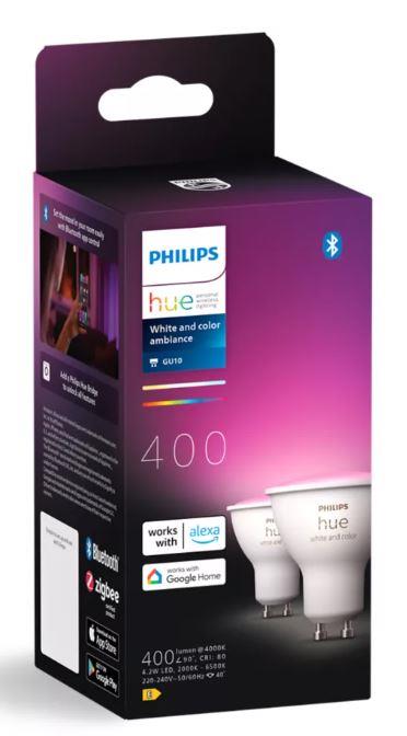 Smart Light Bulb PHILIPS Power consumption 4.2 Watts Luminous flux 400 Lumen 6500 K Bluetooth/ZigBee -20°C to 45°C 929003666502 - Image 2