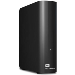 External HDD WESTERN DIGITAL Elements Desktop 4TB USB 3.0 Black WDBWLG0040HBK-EESN