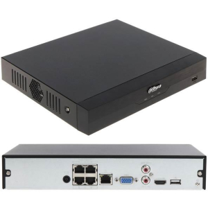 NET VIDEO RECORDER 4CH 4POE/NVR4104HS-P-EI DAHUA
