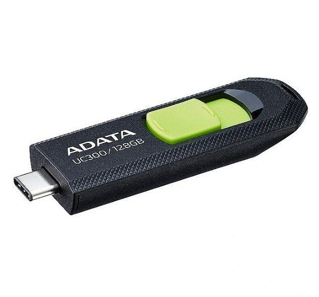 MEMORY DRIVE FLASH USB-C 128GB/ACHO-UC300-128G-RBK/GN ADATA - Image 2