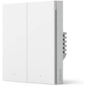 SMART HOME WIRED SWITCH DOUBLE/WS-EUK02 AQARA
