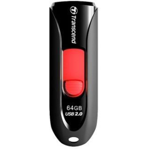 MEMORY DRIVE FLASH USB2 64GB/590 TS64GJF590K TRANSCEND
