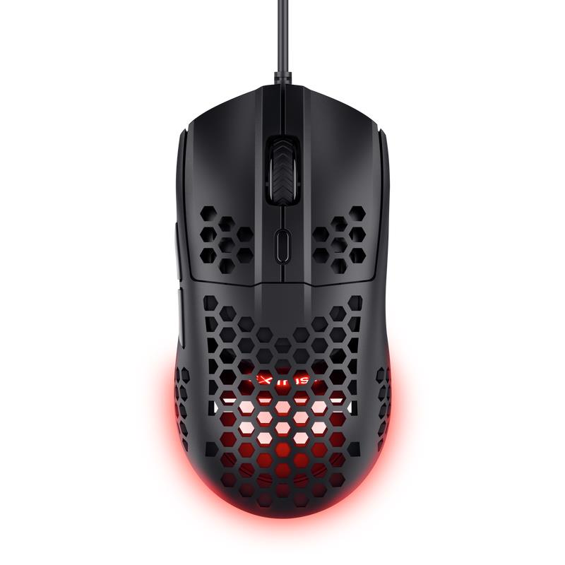 MOUSE USB OPTICAL GXT928 HELOX/LIGHTWEIGHT BLK 25306 TRUST - Image 3