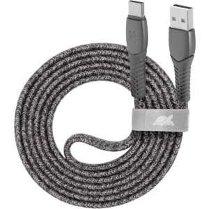 CABLE USB-C TO USB2.0 1.2M/GREY PS6102 GR12 RIVACASE
