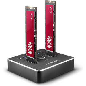 SSD ACC DOCK STATION USB-C/2XM.2 NVME ADSA-M2C AXAGON