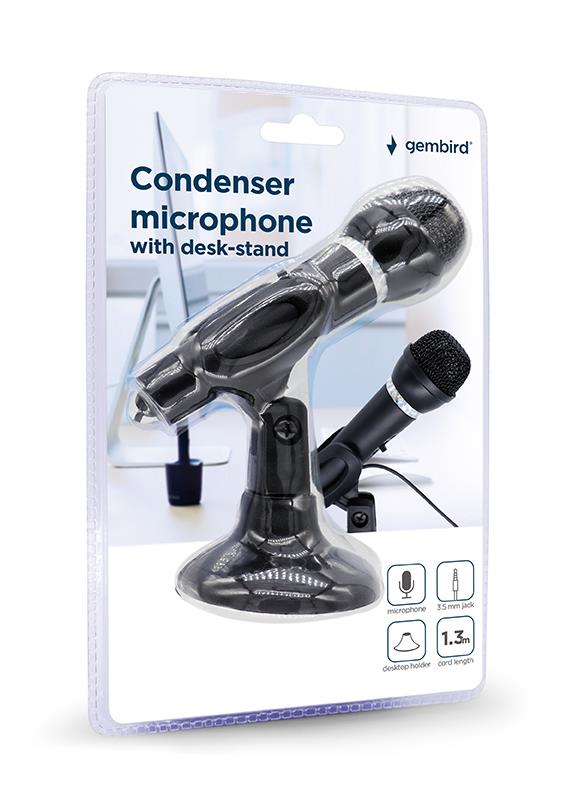 MICROPHONE CONDENSER/DESK STAND MIC-D-04 GEMBIRD - Image 6