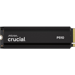 SSD CRUCIAL P510 1TB M.2 PCIe Gen5 NVMe TLC Write speed 9500 MBytes/sec Read speed 11000 MBytes/sec TBW 600 TB CT1000P510SSD5