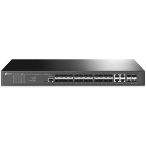 Switch TP-LINK Omada TL-SG3428XF Type L2+ Rack 4x10/100/1000BASE-T/SFP combo 20xSFP 4xSFP+ 2xConsole 1 SG3428XF