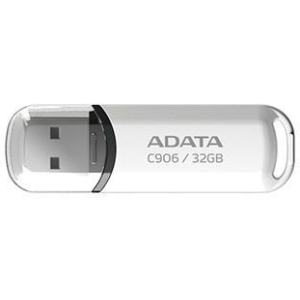 MEMORY DRIVE FLASH USB2 32GB/WHITE AC906-32G-RWH ADATA