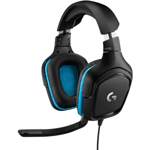 HEADSET GAMING G432/BLACK 981-000770 LOGITECH