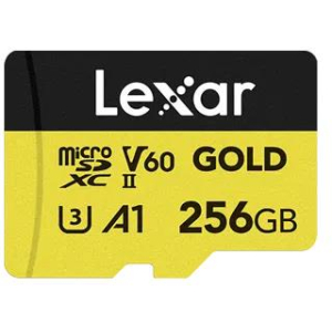 MEMORY MICRO SDXC 256GB UHS-II/GOLD LMSGOLD256G-BNNNG LEXAR