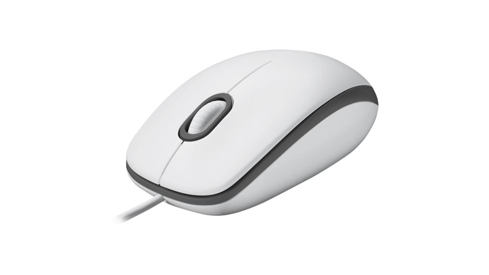 MOUSE USB OPTICAL M100/WHITE 910-006764 LOGITECH - Image 3