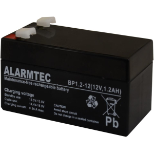 BATTERY 12V 1.2AH VRLA/BP1.2-12 ALARMTEC EMU