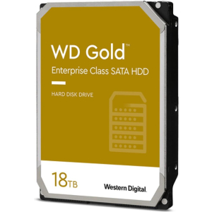 HDD WESTERN DIGITAL Gold 18TB SATA 3.0 256 MB 7200 rpm 3,5" WD181KRYZ