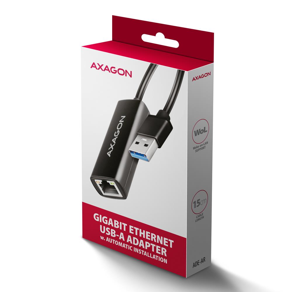 NET ADAPTER USB3.2 1GB/ADE-AR AXAGON - Image 2