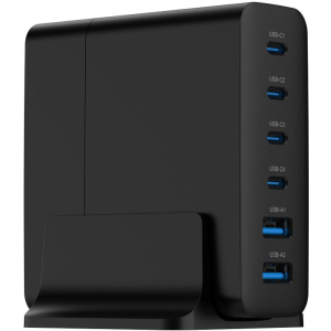 CHARGER USB UNIVERSAL 6P 75W/TA-UC-2A4C-PD75-01-BK GEMBIRD