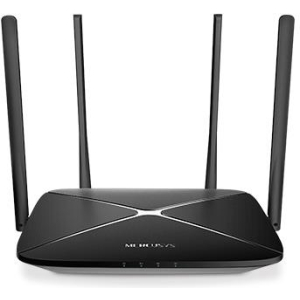 Wireless Router MERCUSYS Wireless Router 1167 Mbps IEEE 802.11a IEEE 802.11 b/g IEEE 802.11n IEEE 802.11ac 1 WAN 3x10/100/1000M LAN  WAN ports 4 Number of antennas 4 AC12G